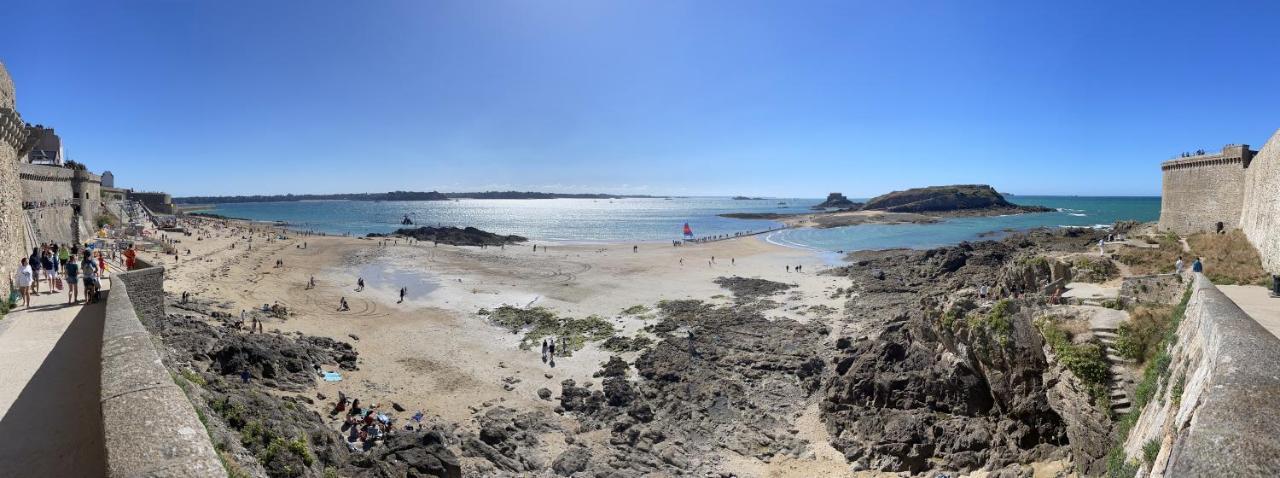 Bella Cruz, 66m2, prestations premium, Terrasse, parking box, 5 min plage Prieuré, Commerces Dinard Exterior foto